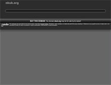 Tablet Screenshot of nkuk.org